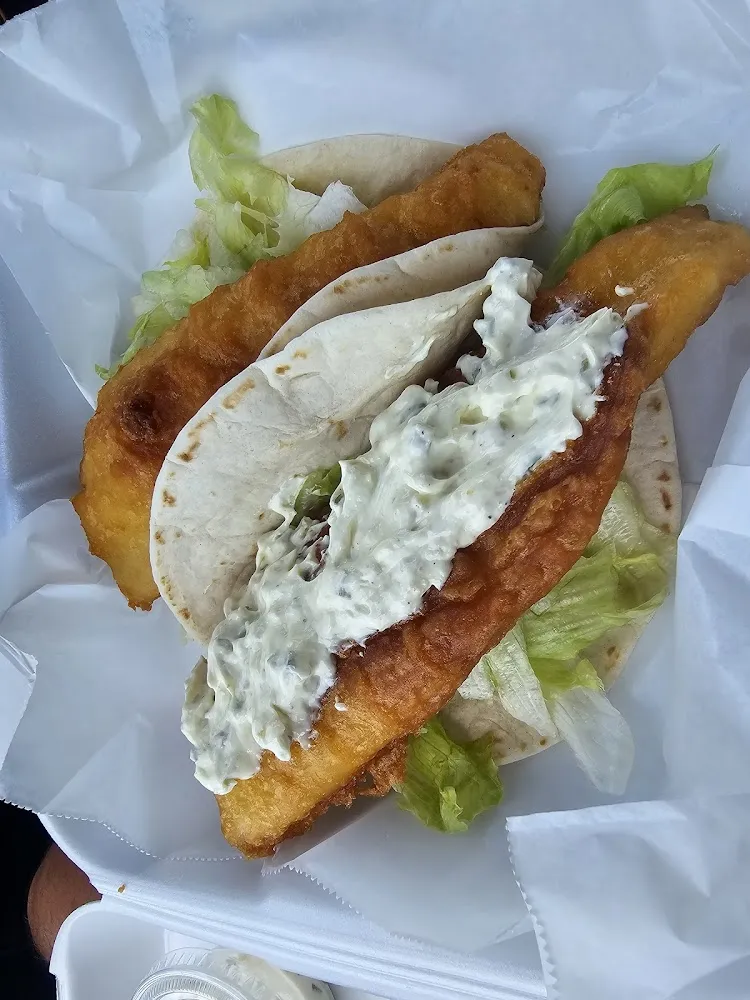 Fish Sandwich & Chips